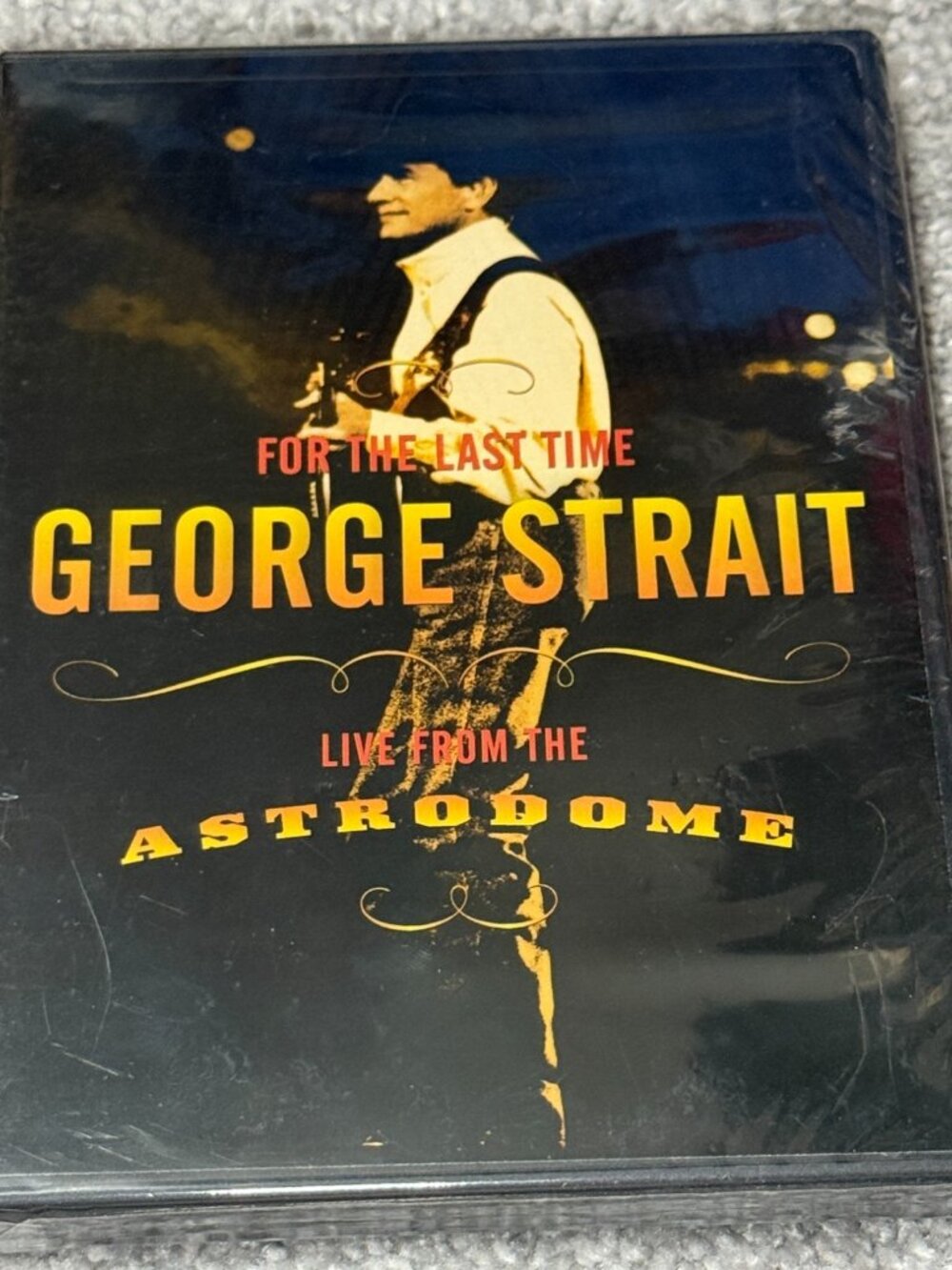GEORGE STRAIT: FOR THE LAST TIME DVD RARE OOP LIVE COUNTRY MUSIC CONCERT NEW
